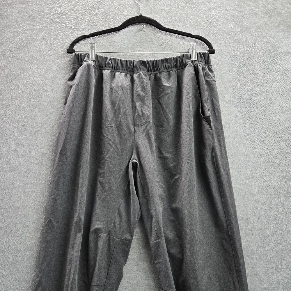 Adidas Men Activewear Pants L Gray‎ Jogger AEROREADY Zipper 30